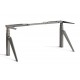 Five Dual Motor Tapered Leg Height Adjustable Desk